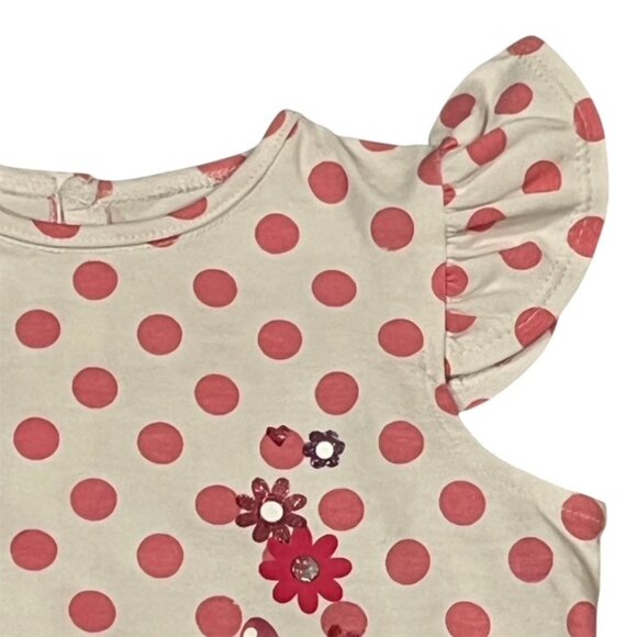 DISNEY Minnie Mouse Pink Polka Dot Dress Size 24M NWT - Picture 10 of 14